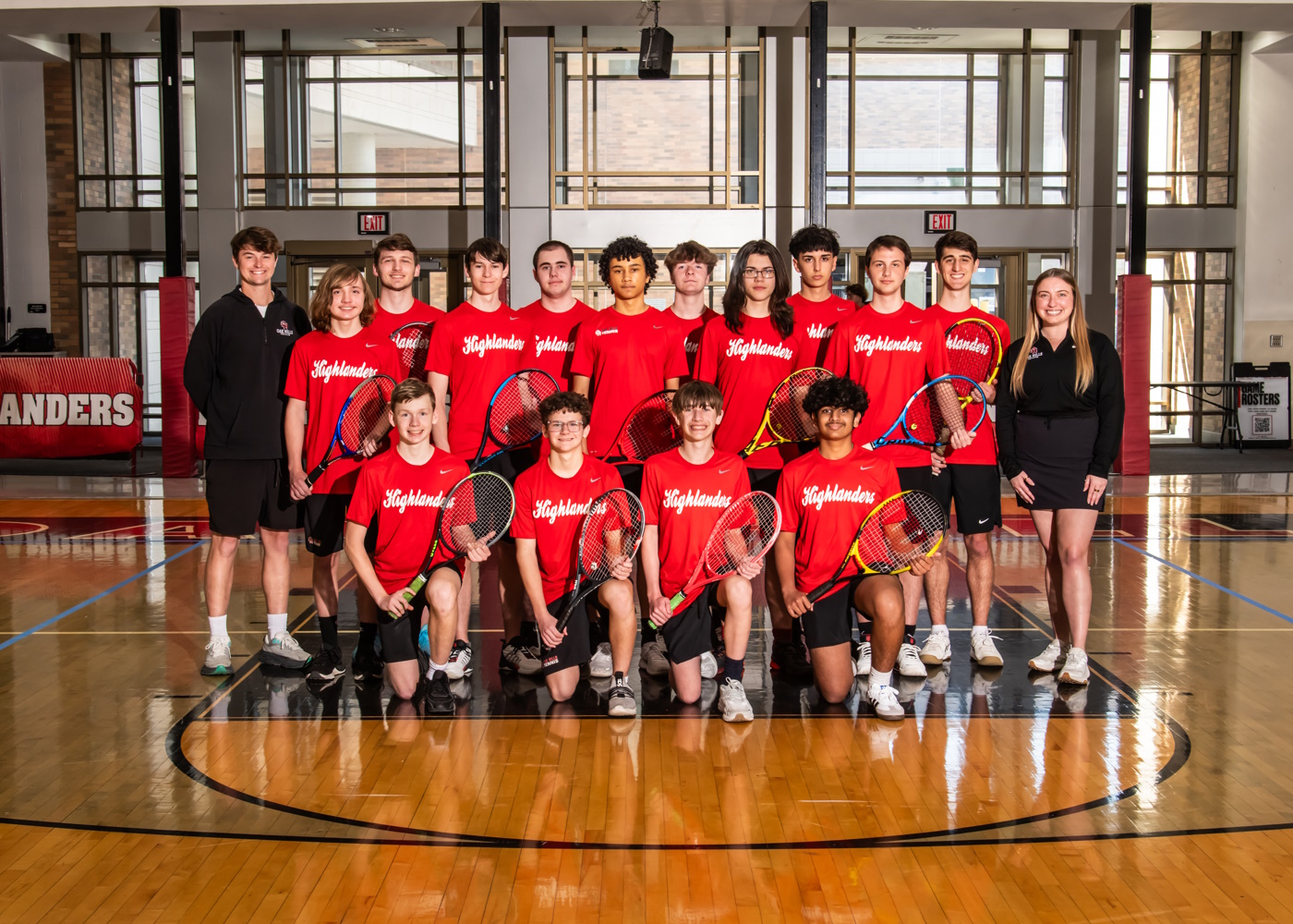 2025 men's Tennis Team